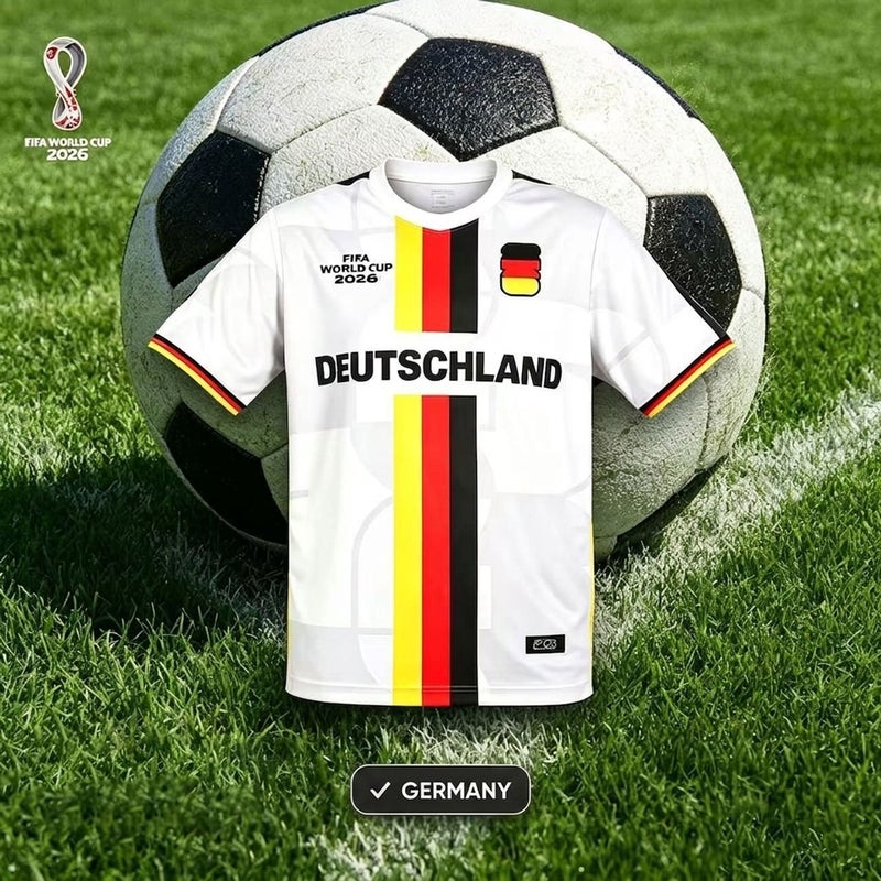 FIFA 2026 World Cup National Team Fan T-Shirt - Quick-Drying, Breathable & Durable - Image 1