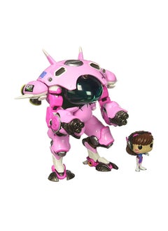 NIBEMINENT البوب! لعبة مجسم صغير من الفينيل من Overwatch - D.VA وMeka متعدد الألوان 10.16x10.16x15.24 سم  - Image 4