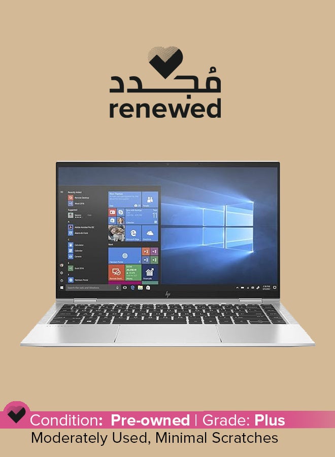 HP Renewed - EliteBook x360 1040 G7 (2020) Notebook With 14-Inch Touch screen Display,Intel Core i7Processor 10th Gen/16GB RAM/256GB SSD/Intel HD Graphics/Windows 10 Pro English Silver - Image 1