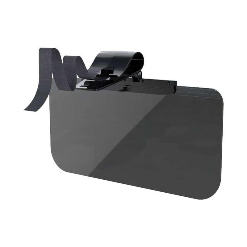 Car Sun Visor 345 X 165mm PC Material High Temperature Resistance Anti Sun Glare Sun Visor - Adjustable Lens For Day Night Use Sun Visor for Car Drivers Commuters - Image 1
