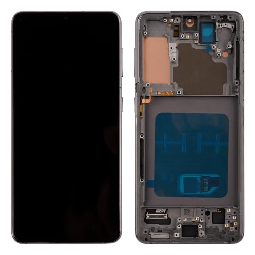 SwarKing OLED Digital Display Replacement Compatible with for Samsung Galaxy S21 FE G990U G990U1 G990B(Black with Frame) LCD Display Touch Screen Digitizer Assembly with Repair Tools-6.4inch - Image 1