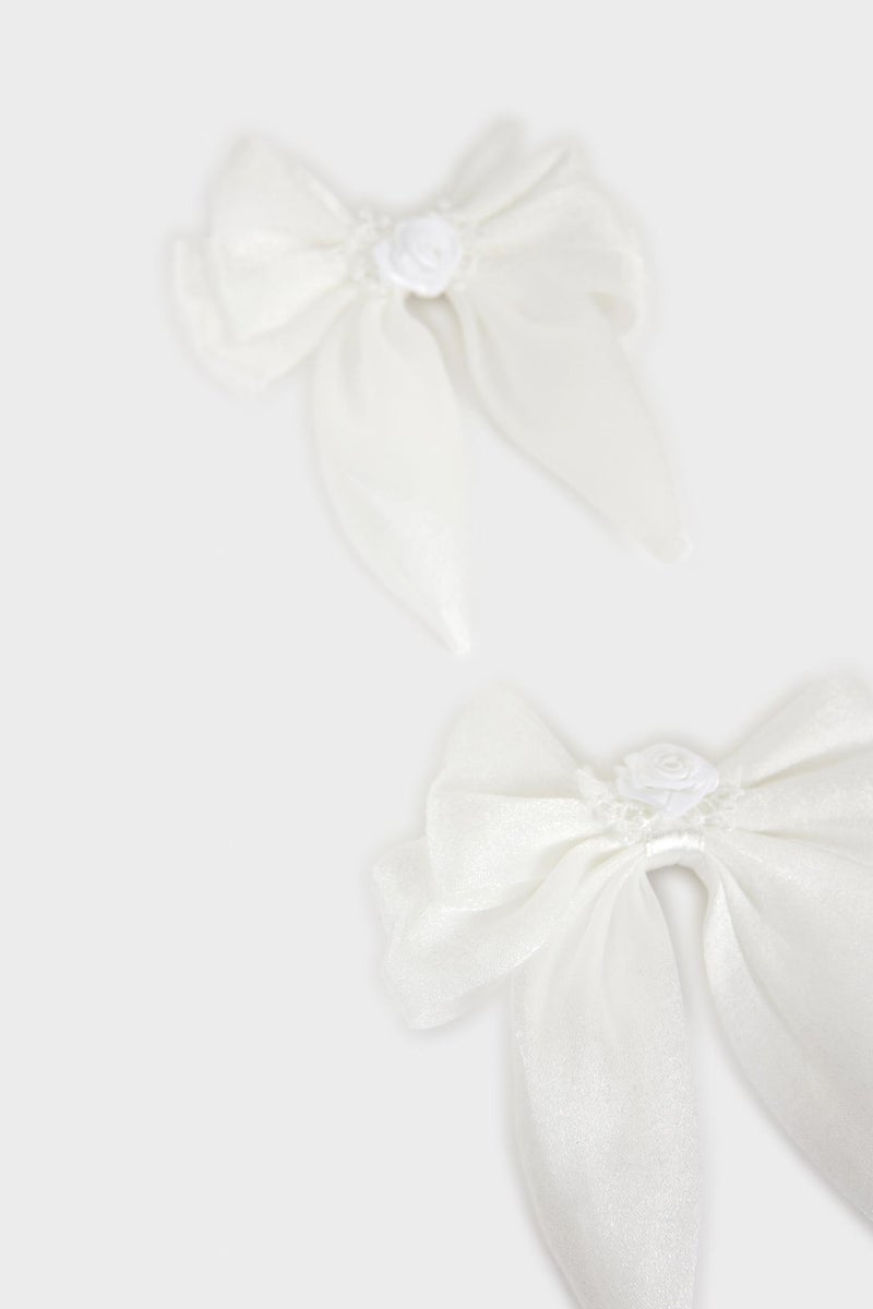 DeFacto White Girl Hair Accessories Casual - Image 3