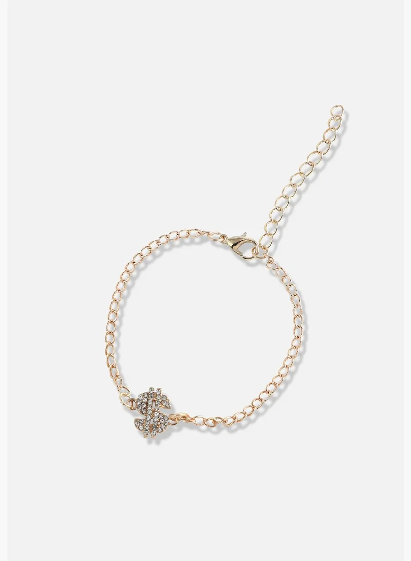 SOHI 4 Piece Gold Plated Designer Casual Wear Bracelet For Women