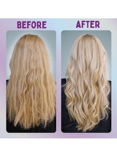 Aussie Blonde Hydration Vegan Purple Shampoo Conditioner And 3 Minute Miracle Hair Mask Set Silver Toner Neutralises Yellow and Brassy Tones for Hydrated Hair  - Image 2