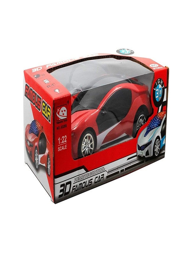 Kaizen Enterprises 1:22 Scale Remote Control Famous car with 3D Lights Full Functions Turns Left, Right, Forward and Reverse, Wireless Remote, high Speed, for Kids Boys,(Colour May Vary) - Image 5