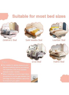 Beauenty 47 Inch Foldable Crib Rail Guard,Toddler Bed Rails Guard,Universal Baby & Children Bed Rail  - Image 5