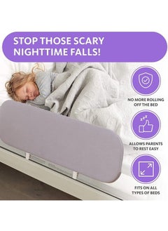 Beauenty 47 Inch Foldable Crib Rail Guard,Toddler Bed Rails Guard,Universal Baby & Children Bed Rail  - Image 2