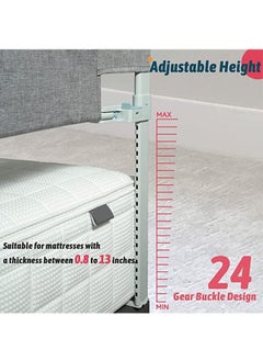 Beauenty 47 Inch Foldable Crib Rail Guard,Toddler Bed Rails Guard,Universal Baby & Children Bed Rail  - Image 4