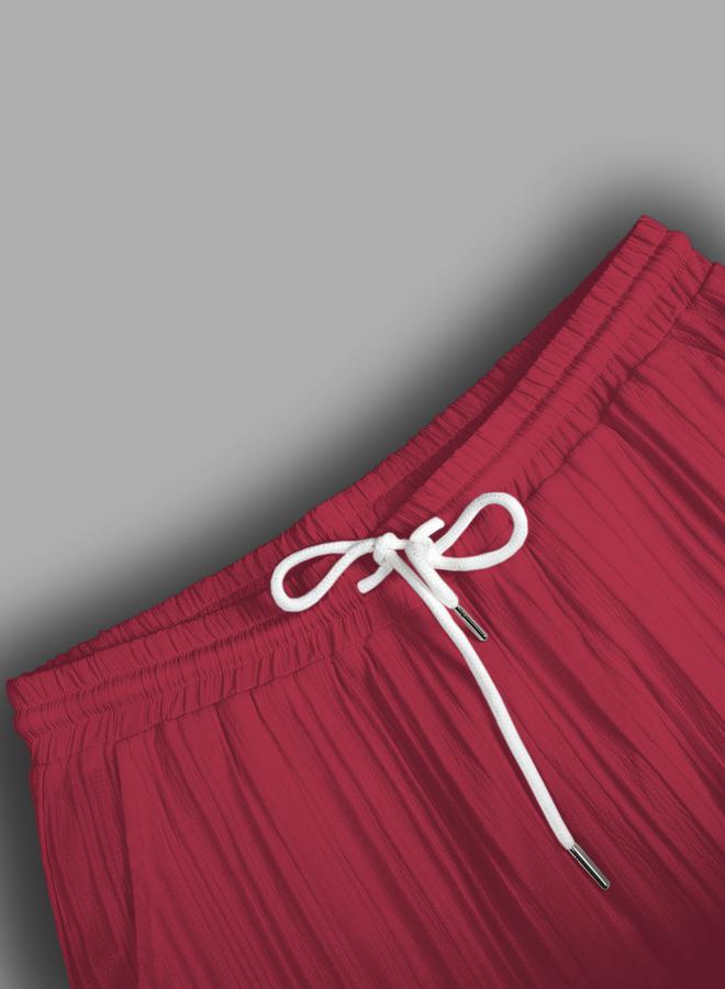 Take Two Striped Stand Collar Short Sleeve Shirt and Trousers Co-Ords - Image 5