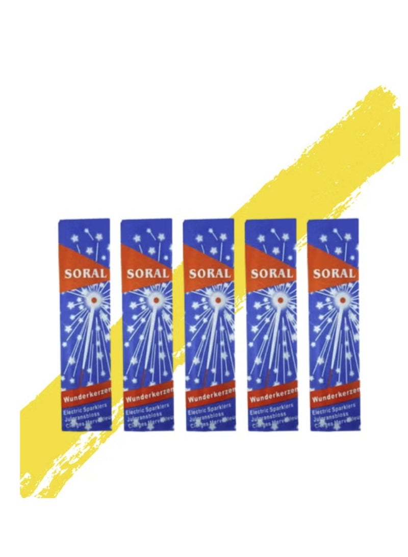 SORAL Sparkling Candles Night Star (5x10pcs) - Image 1