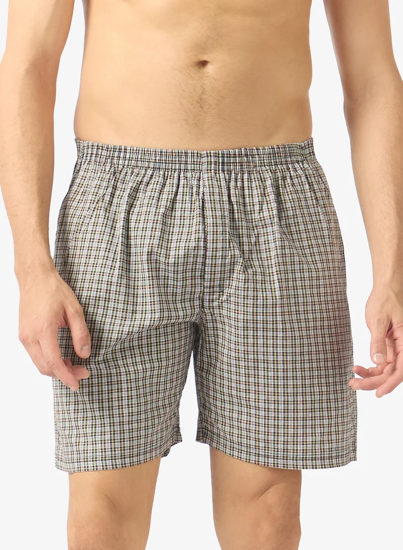 Seventy Five Basics Woven Boxer of 2 Pack