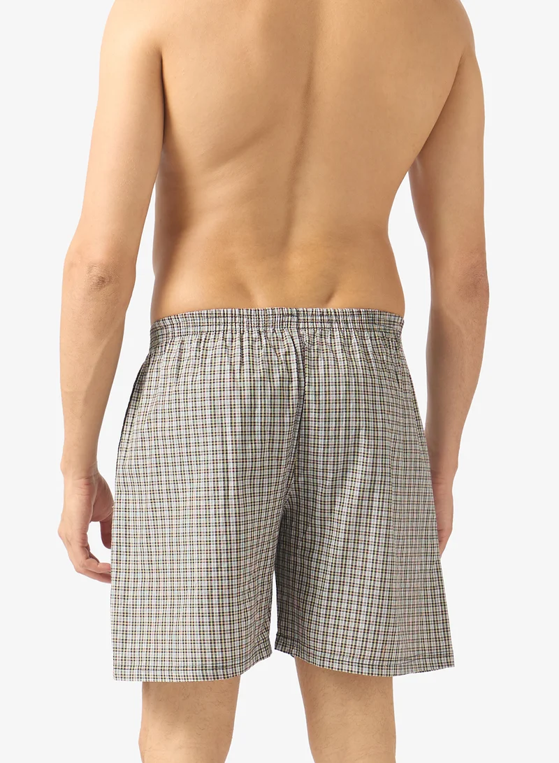 Seventy Five Basics  Woven Boxer of 2 Pack for Men | Best Price UAE
