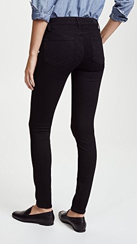 PAIGE Women's Verdugo Ultra Skinny Jean, Black Shadow, 24 - Image 3