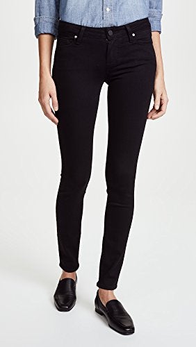 PAIGE Women's Verdugo Ultra Skinny Jean, Black Shadow, 24 - Image 2