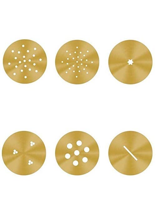 Konquer TimeS Konquer TimeS Pure Brass Sev Sancha Machine with Free 6 Different Jali for Making Different Types of Sevaiya Sev Gathiya Murukku Chakli Bhujia Idiyappam Heavy  - Image 2