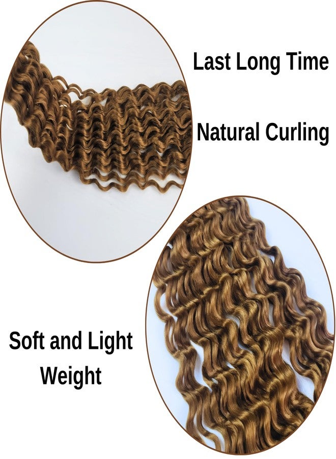 Leticia Honey Blonde Braiding Hair Pre Stretched Boho Braids Colored Hypoallergenic prestretched Boho Hair Curls Knotless ez braid micro Boho Braids - Image 5