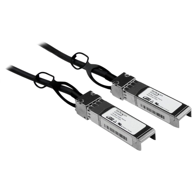 Startech.com StarTechcom Cisco SFPH10GBCU5M Compatible 5m 10G SFP to SFP Direct Attach Cable Twinax 10GbE SFP Copper DAC 10Gbps Low Power Passive Mini GBICTransceiver Module DAC Firepower ASR920SFPCMM5M - Image 2