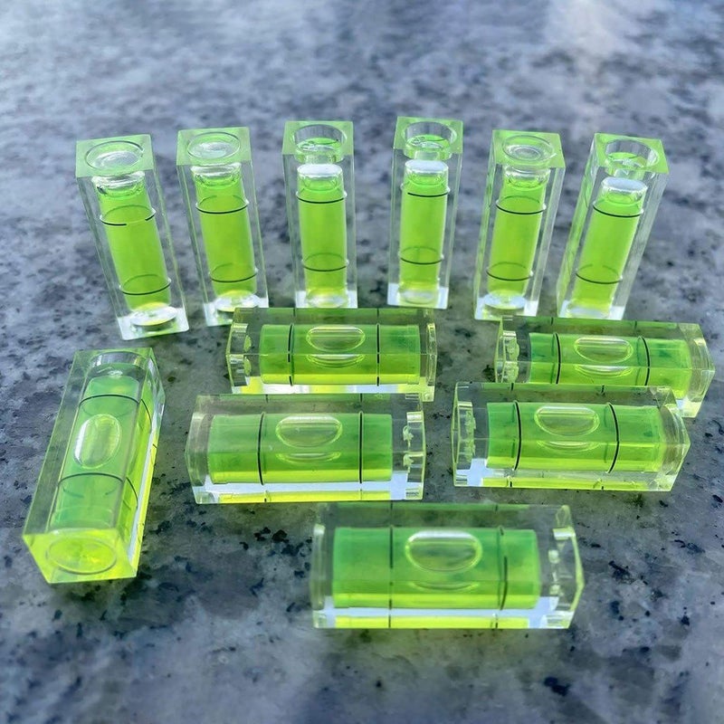 2pcs Green Bubble Level with Self Aligning Design for Walls Floors Ceiling - Image 5