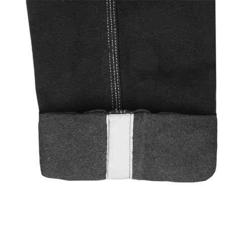 Cramster Velocity Motorcycle Jeans | Impact Protection | Abrasion Resistance | Classic 5-Pocket Design - Black, 4XL - Image 5