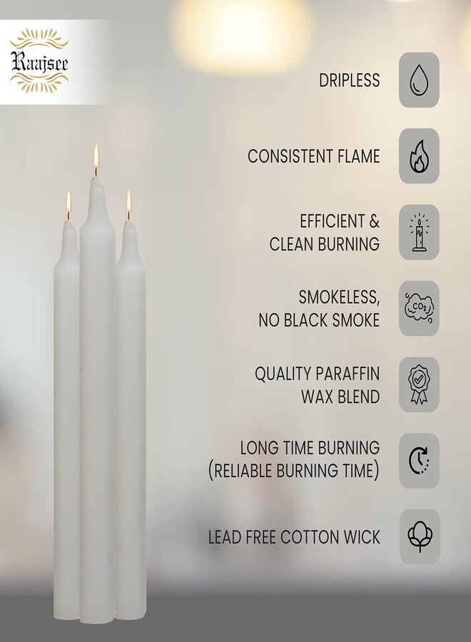 راجسي 40 شمعدان أبيض من راجسي - Image 3