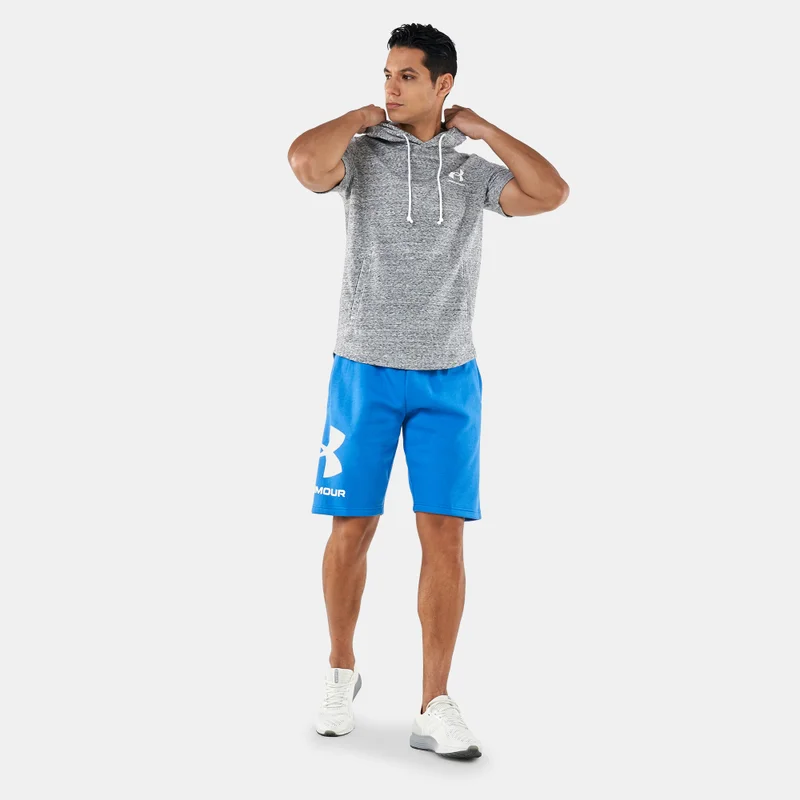 Under Armour White Men's UA Rival Terry LC Hoodie for Men | Best Price UAE