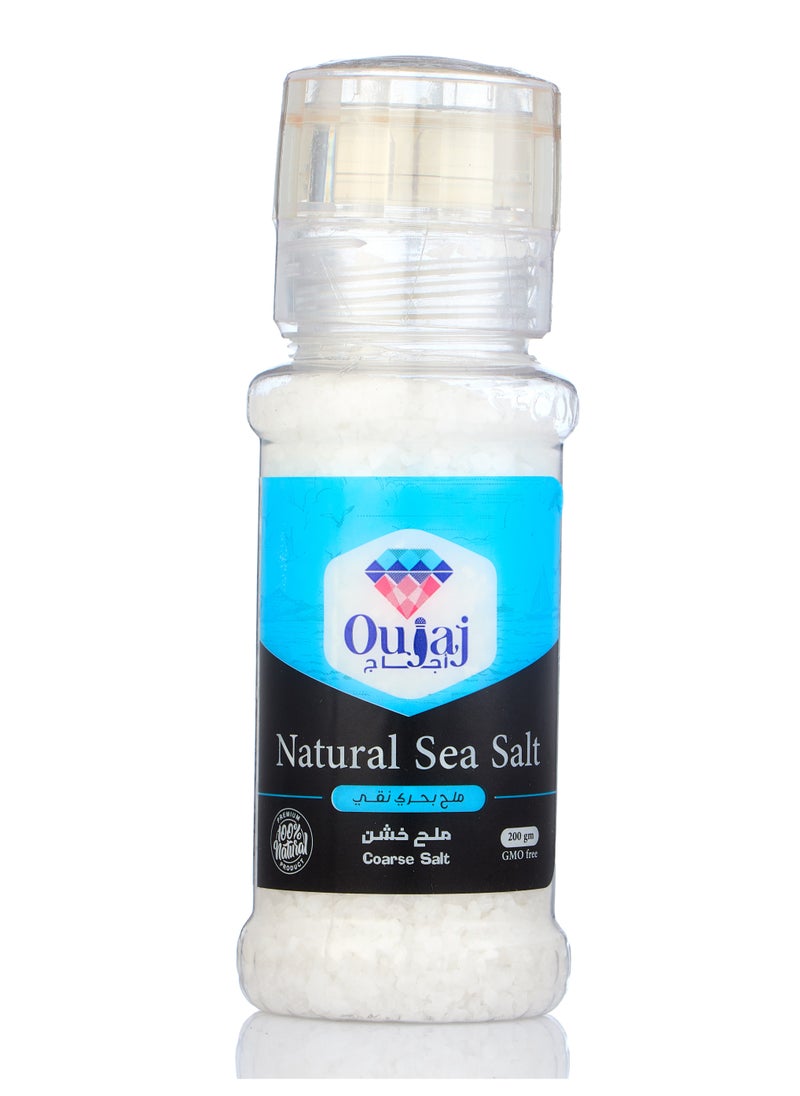 Oujaj Natural Sea Coarse Salt- 200g  - Image 1