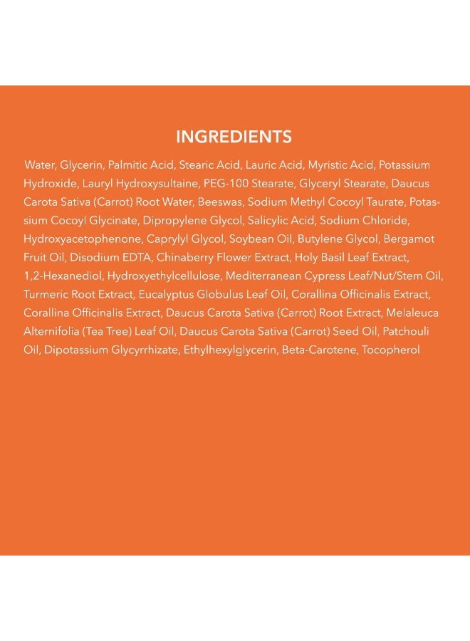 APRILSKIN April Skin Carrotene Clarifying Foam Cleanser BHA Pore Care for Acne Prone Skin 120ml - Image 5
