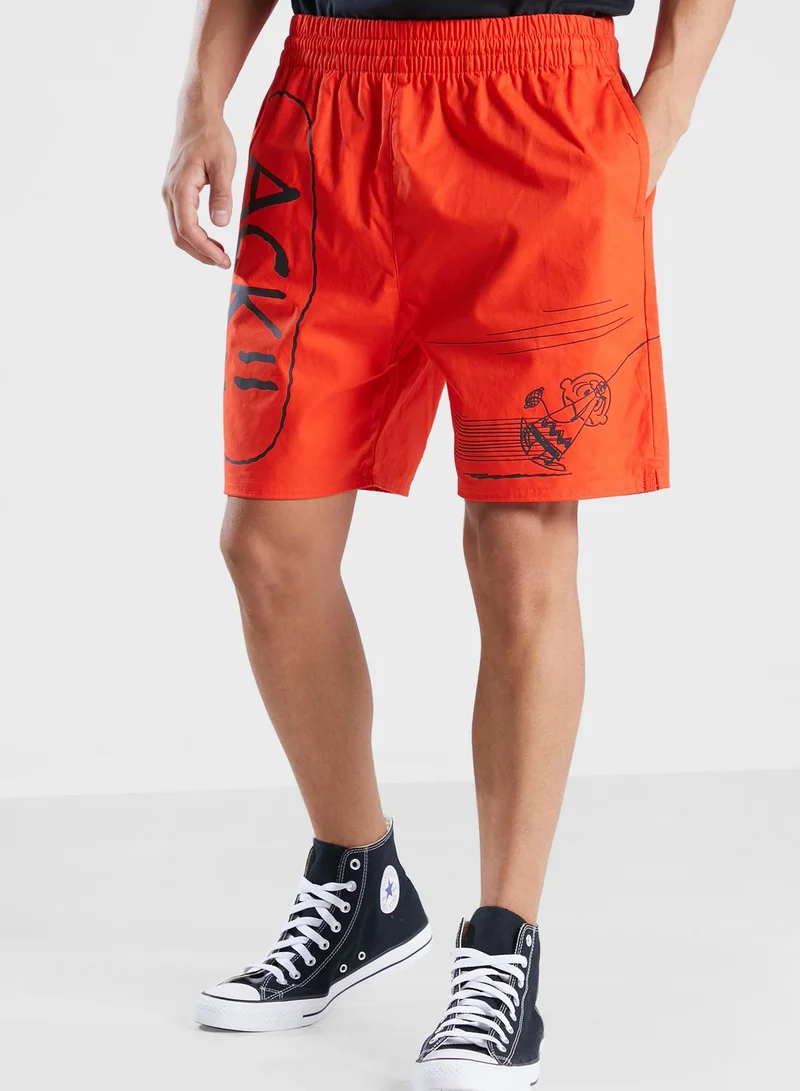 CONVERSE Peanuts Kite Shorts