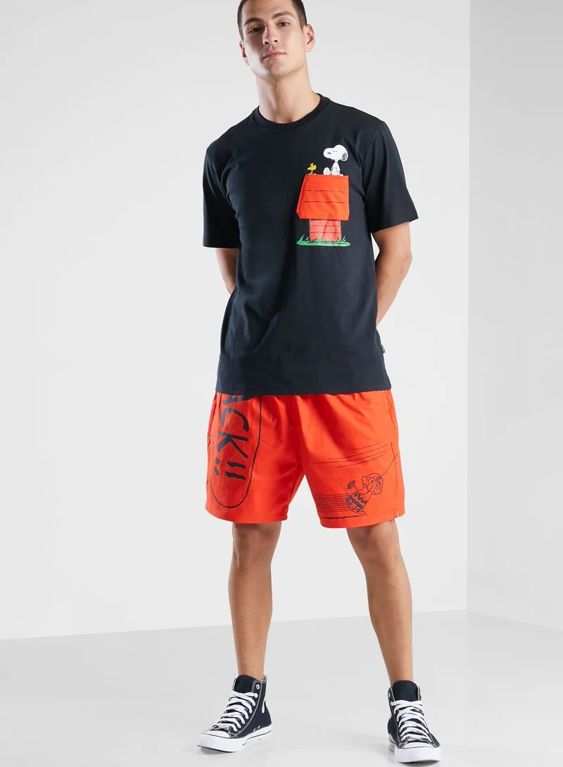 CONVERSE Peanuts Kite Shorts