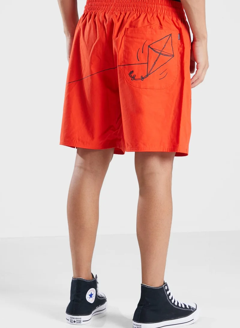 CONVERSE Peanuts Kite Shorts