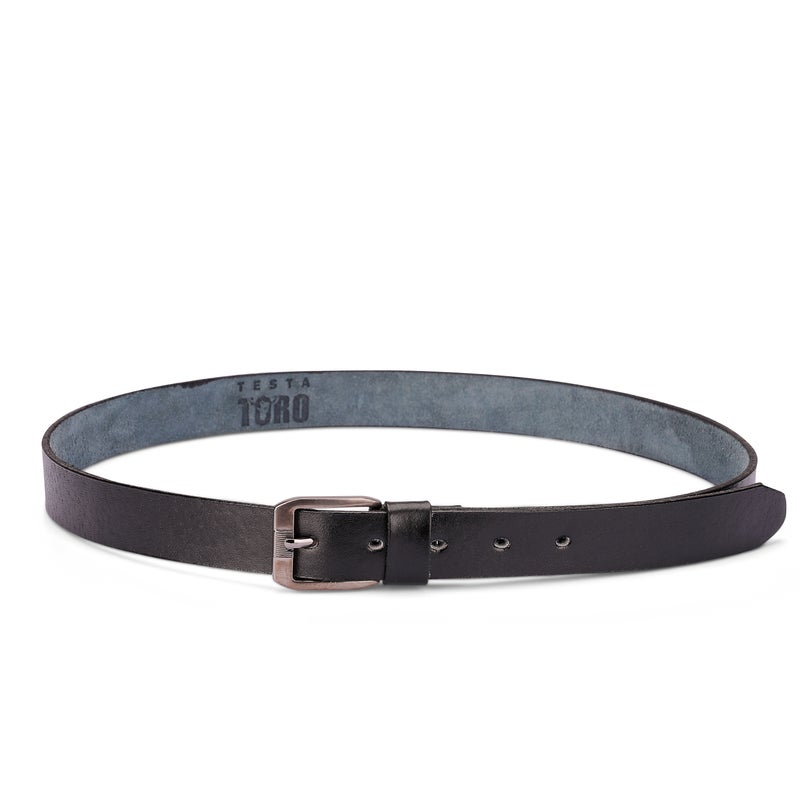 Testa Toro – 3cm Wide Genuine Cowhide Leather Belt – B15 - Image 2