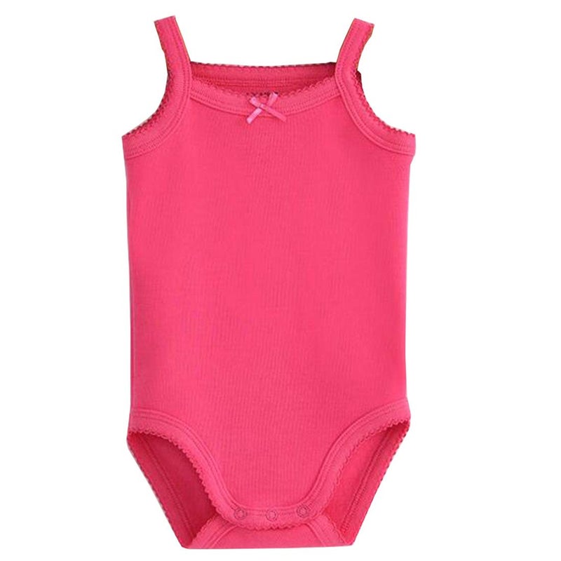 Blueleyu Baby Girls Clothes Sleeveless Tank Top Onsies Cotton Baby Bodysuit Pack of Toddler Summer Clothing (2-3T) - Image 5