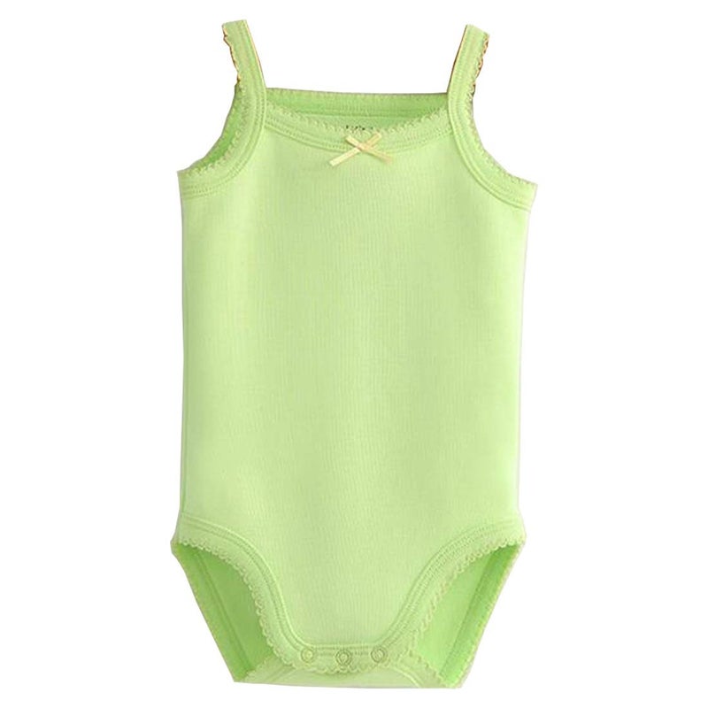 Blueleyu Baby Girls Clothes Sleeveless Tank Top Onsies Cotton Baby Bodysuit Pack of Toddler Summer Clothing (2-3T) - Image 2