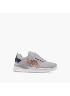 Kappa Boys' Pull Tab Detail Sports Shoes with Hook and Loop Closure  - Image 3