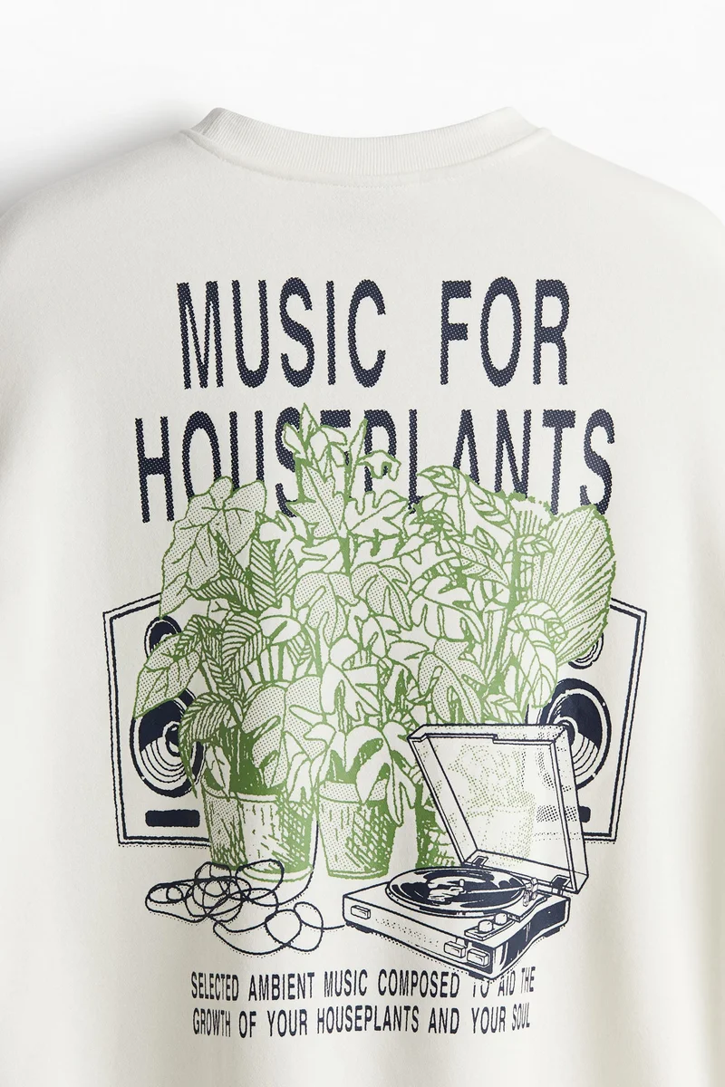 H&M Relaxed Fit Sweatshirt