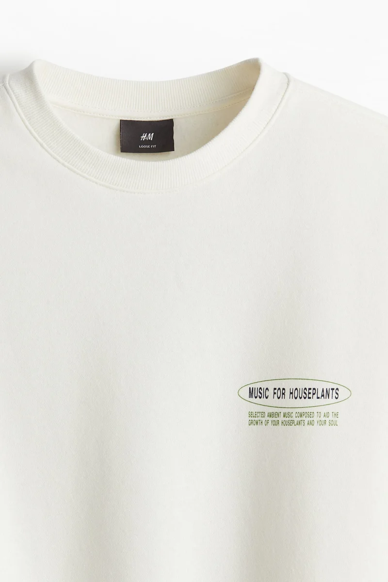 H&M Relaxed Fit Sweatshirt