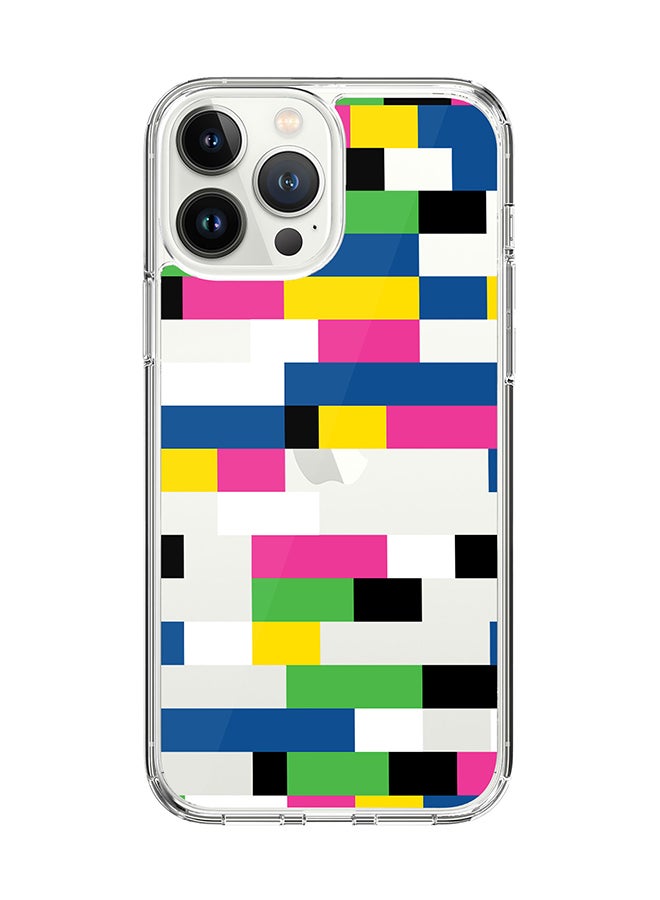 Stylizedd Classic Clear for Apple iPhone 14 Pro Max Case Hybrid Soft Cover Flexible Edges Anti Drop TPU PC Gel Thin Transparent Cover - Cool Piece