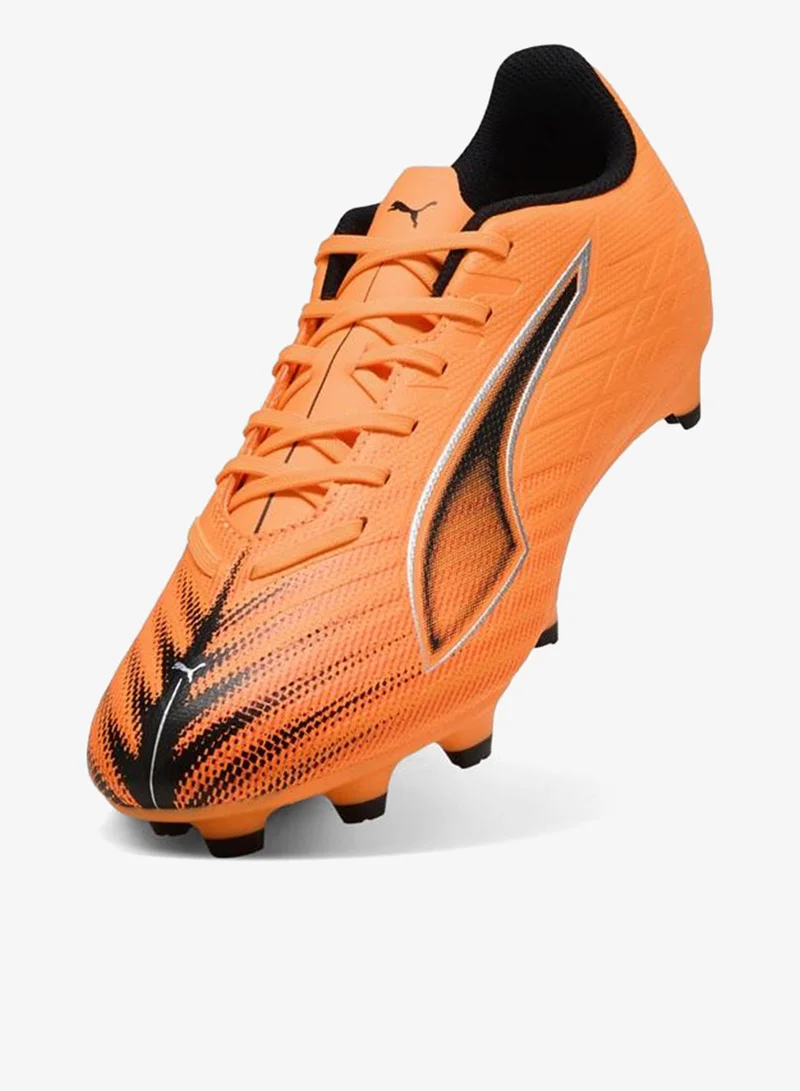 Puma Heat Fire-PUMA Black-Glowing Red ULTRA 6 PLAY FG/AG Football Boots Unisex for Men | Best Price UAE