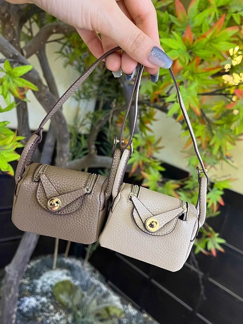Fashion Lindi Bag Pendant Mini Cute Bluetooth Headset Storage Bag Protective Case Key Bag Hanging Ornaments For Women - Image 3
