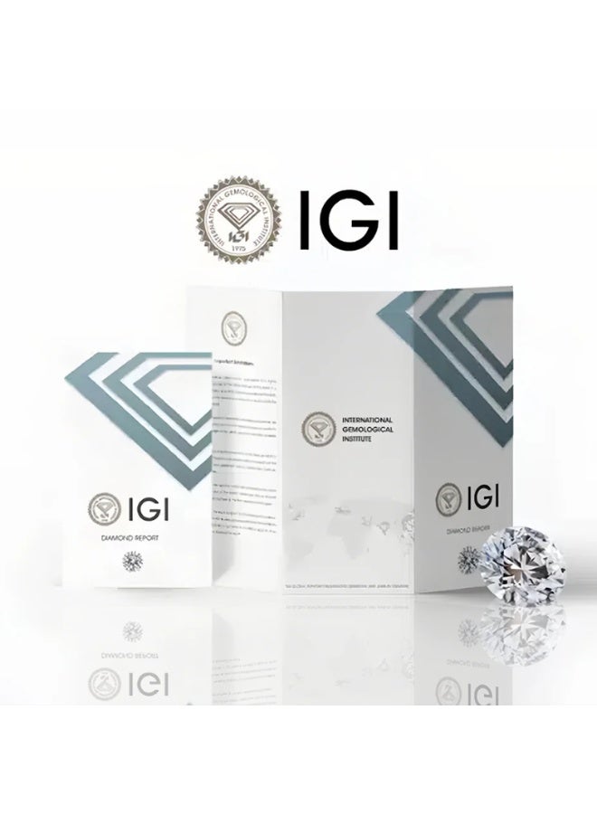 Gleaming Grace Lab-Grown Diamond - IGI Certified Loose Stone, Laser Inscribed For Ring, Earring & Fine Jewellry - Image 1