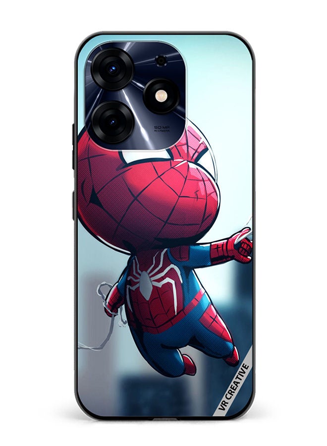 VR CREATIVE Protective Case Cover For Tecno Spark 10 Pro Spiderman Design Multicolour - Image 1