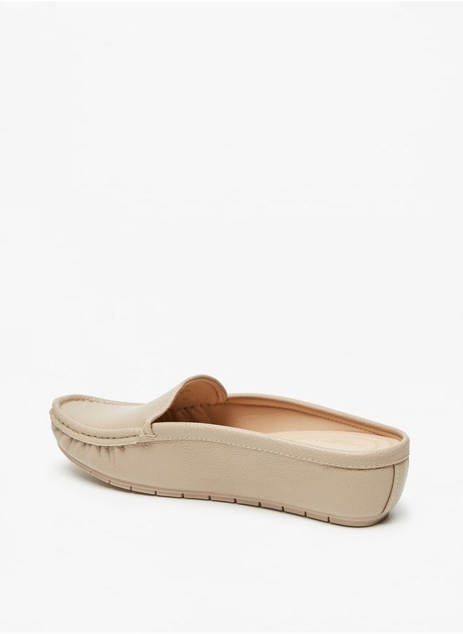 Flora Bella By Shoexpress - Women's Solid Slip-On Mules - Image 1