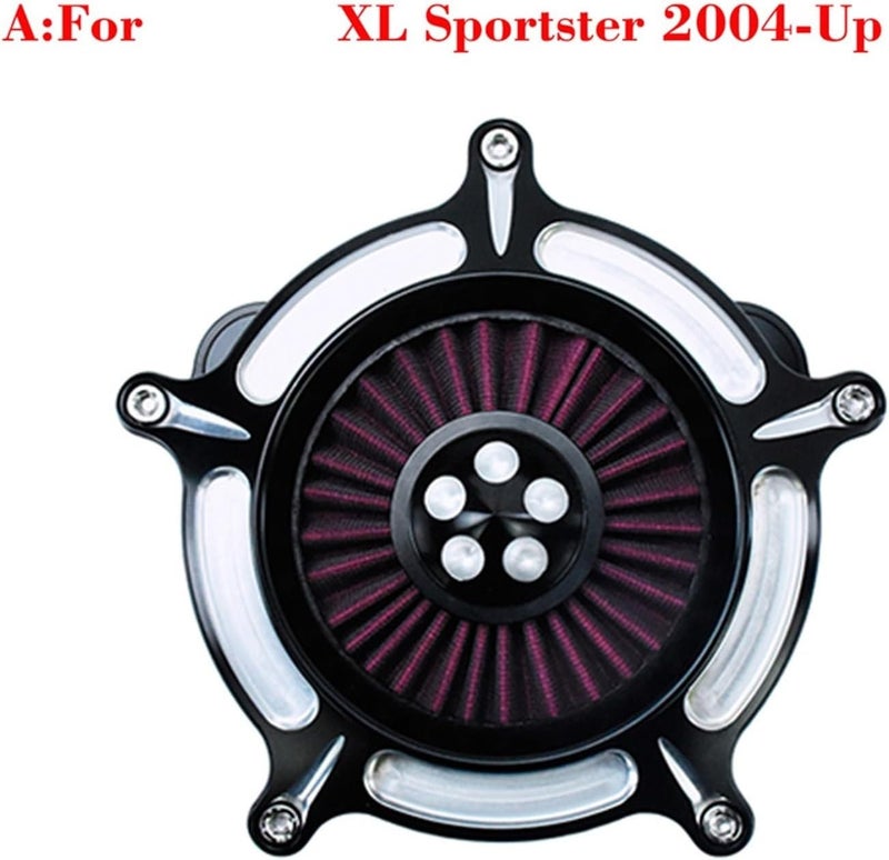 Wivplex CNC Turbine Air Cleaner for Harley Motorcycles - Image 2