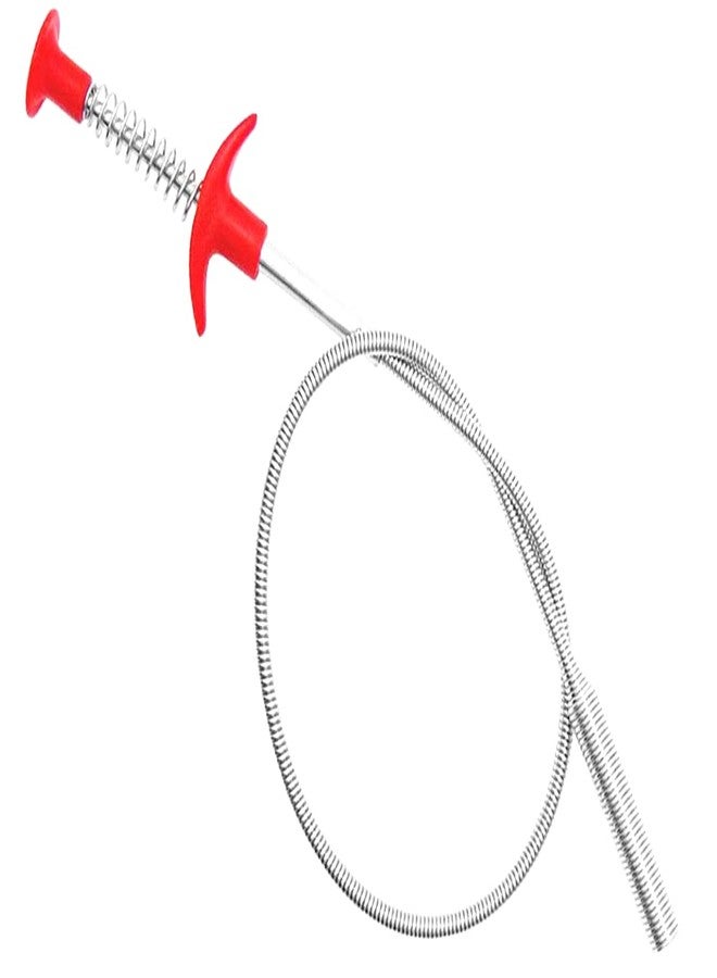 ALINNA Flexible Grabber Claw Pick Up Reacher Tool with 4 Claws Bendable Hose Pickup Reaching Assist Tool for Litter Pick, Home Sink, Drains, Toilet(24 Inches) - Image 1