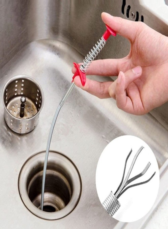 ALINNA Flexible Grabber Claw Pick Up Reacher Tool with 4 Claws Bendable Hose Pickup Reaching Assist Tool for Litter Pick, Home Sink, Drains, Toilet(24 Inches) - Image 4