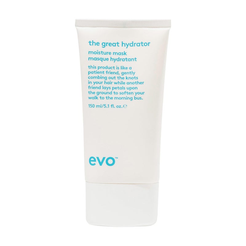 EVO The Great Hydrator Moisture Hair Mask - Moisturise, Add Softness & Shine, Nourishing & Hydrating Treatment for Dry Hair - 150ml / 5.1fl.oz - Image 1