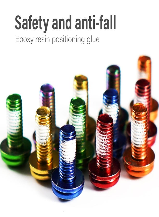 CNC Water Bottle Cage Bolts，Bike Bottle Cage Bolts，red - Image 3