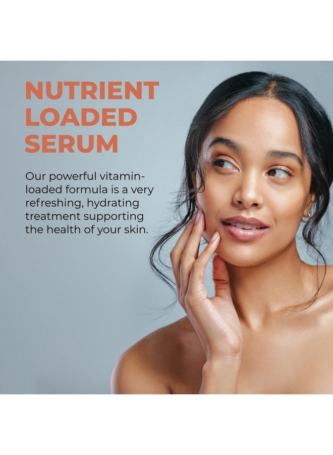 Beauty For Real Skin Revival Vital Nutrient Serum Antiaging Skincare Diminishes The Appearance Of Fine Lines & Wrinkles Hydrates Repairs & Brightens Skin With Vitamin A B3 & C 1 Fl Oz - Image 5