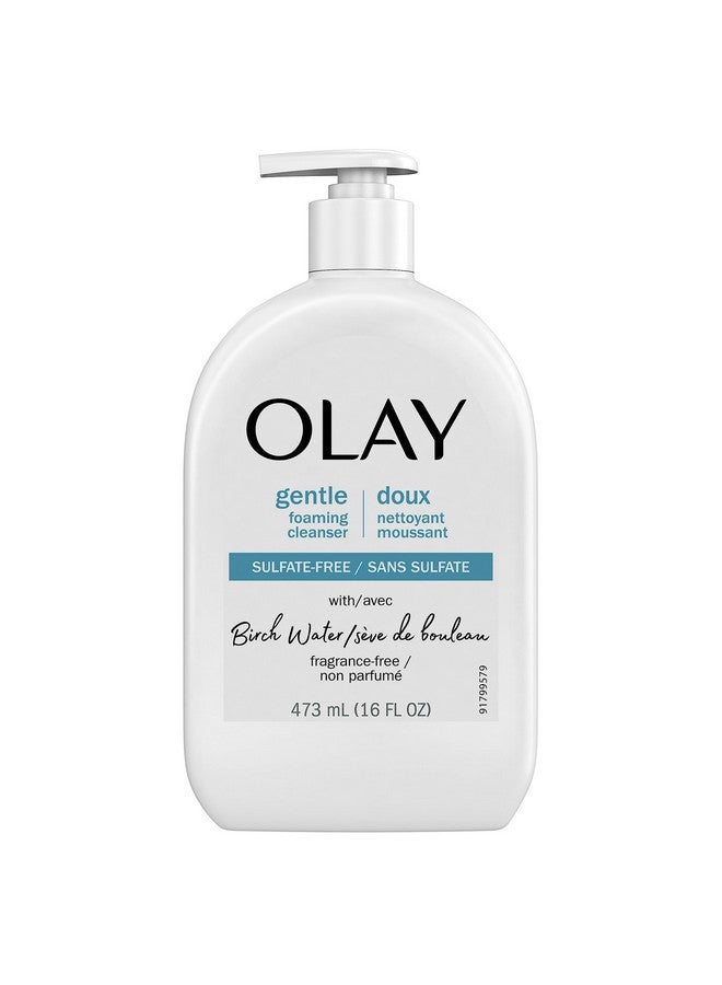 Olay Gentle Foaming Face Wash With Birch Water Fragrancefree 16 Oz - Image 1