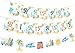 Balterever Summer Surfing Birthday Party Decorations Vintage Surfing Happy Birthday Banner Bunting Surfboard Banner for Summer Hawaiian Beach Birthday Decoration Swimming Pool Hawaii Party Supplies - Image 3